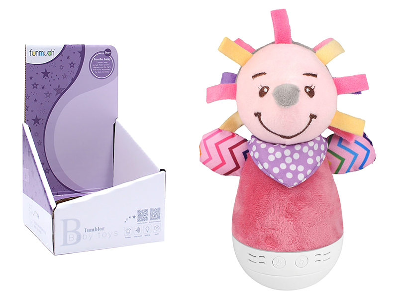 Tumbler Night Light Baby Toy - Hedgehog