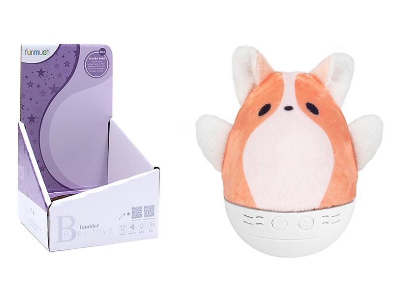 Tumbler Night Light Baby Toy - Corgi