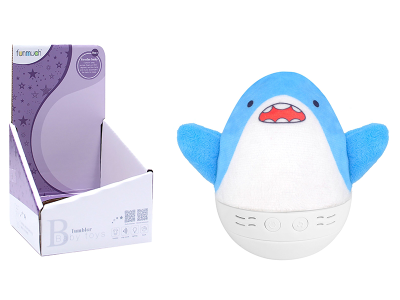 Tumbler Night Light Baby Toy - Shark