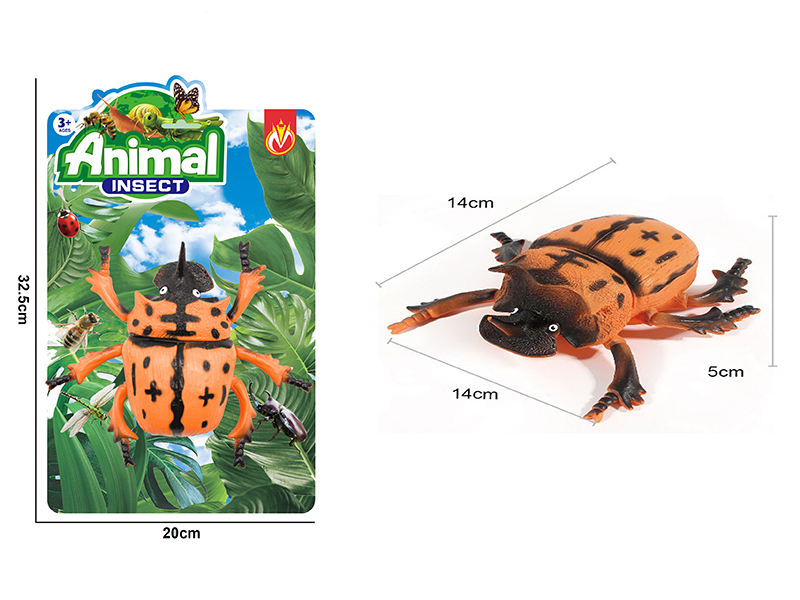 Simulated Insect Dung Beetle