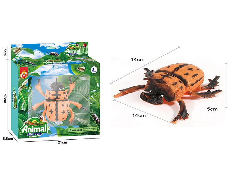 Simulated Insect Dung Beetle