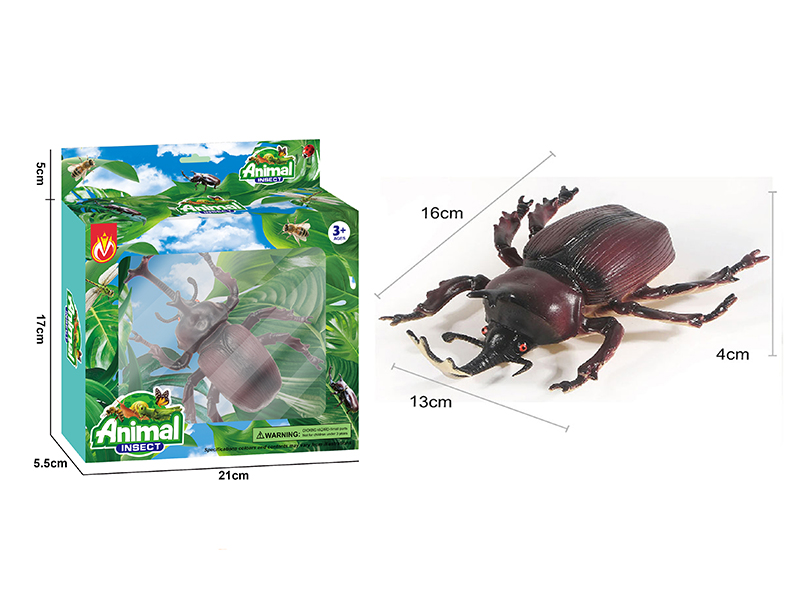 Simulated Insect Allomyrina Dichotoma
