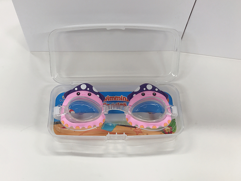Cartoon Cuttlefish Swimming Goggles
