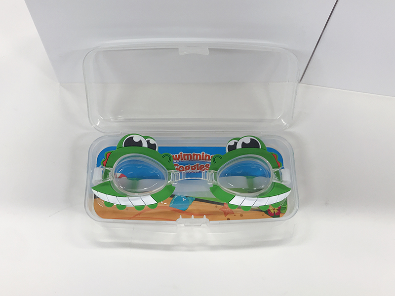 Cartoon Crocodile Swimming Goggles