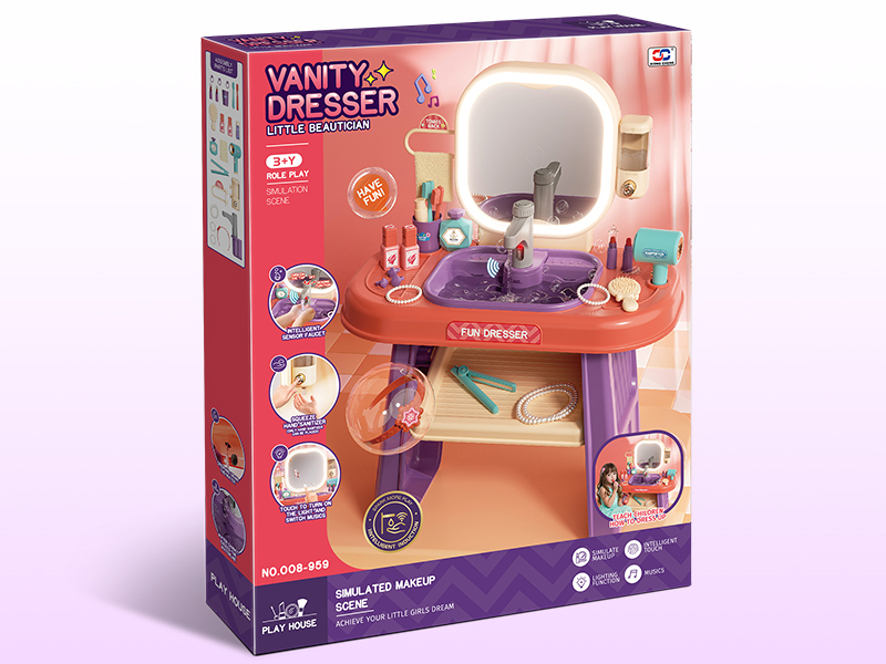 Automatic Induction Vanity Dresser Set