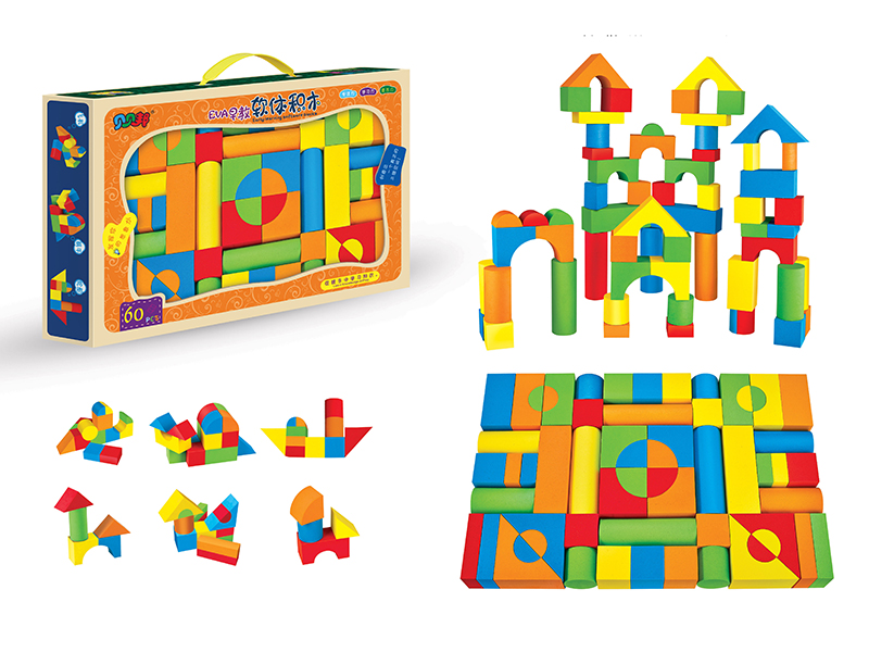 EVA Building Blocks 60pcs