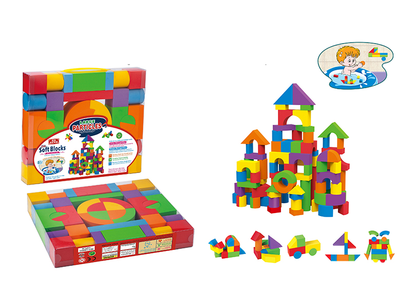 EVA Large Particle Early Education Soft Building Blocks 40pcs