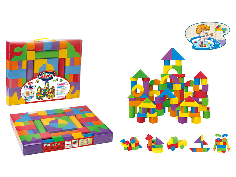 EVA Large Particle Early Education Soft Building Blocks 56pcs