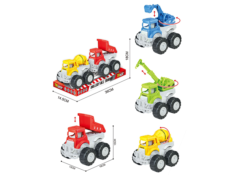 Friction Engineering Trucks 2pcs