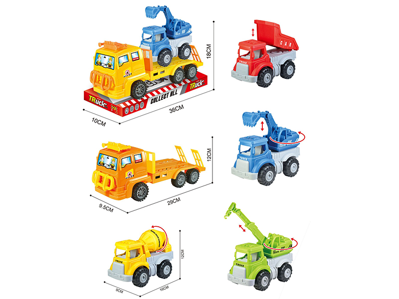 Friction Trailer + Engineering Truck