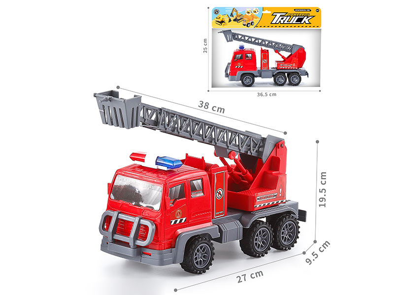 Friction Fire Ladder Truck