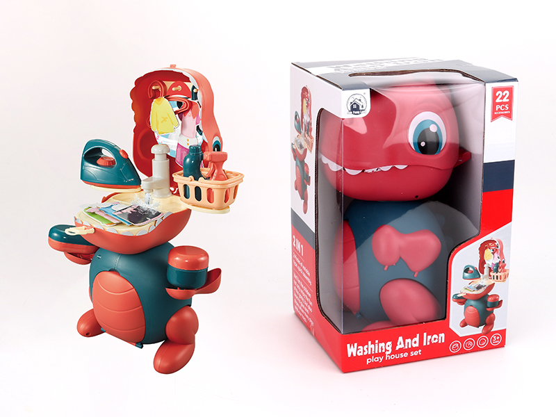 22PCS Dinosaur Sanitary Ware Storage