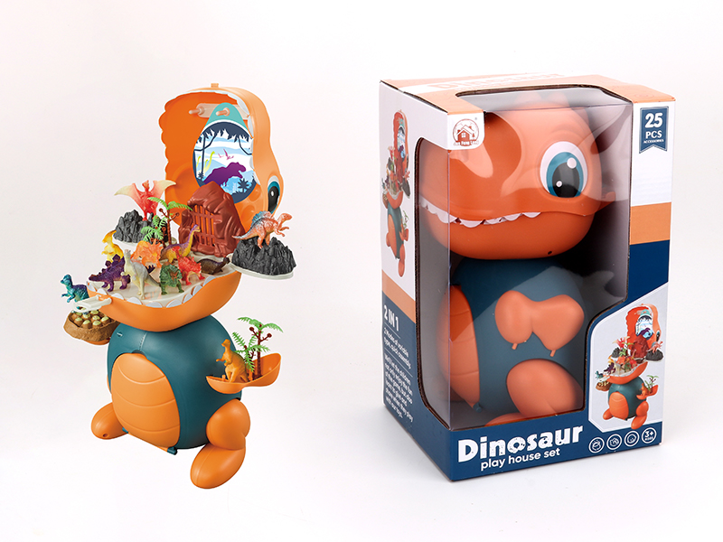 25PCS Dinosaur Set Storage