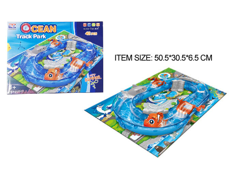 Water Fun Set Ocean Track Park(42PCS)
