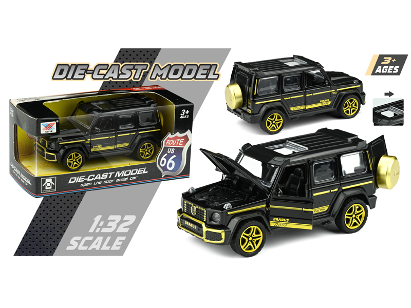 1:32 Pull Back Alloy Babos 900