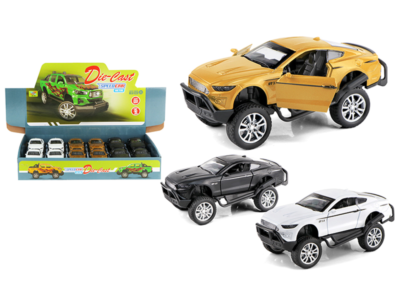 1:32 Pull Back Alloy Off Road Scooter 12PCS