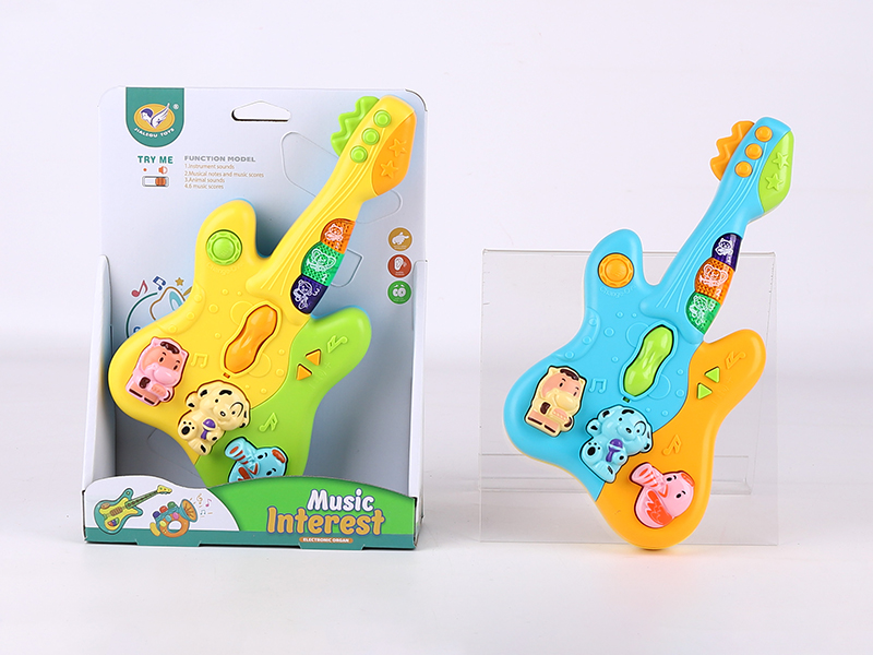 Fun Guitar (Yellow/Blue 2 Color Mixed)