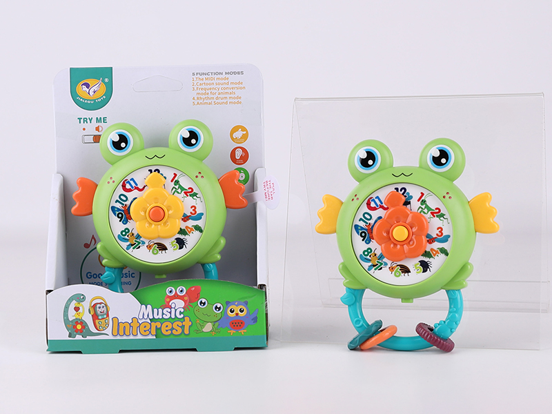 Frog Rattle Toys(Yellow/Orange 2 Color Mixed)