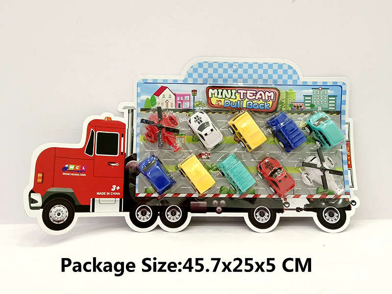 10PCS Pull Back City Car/Airplane