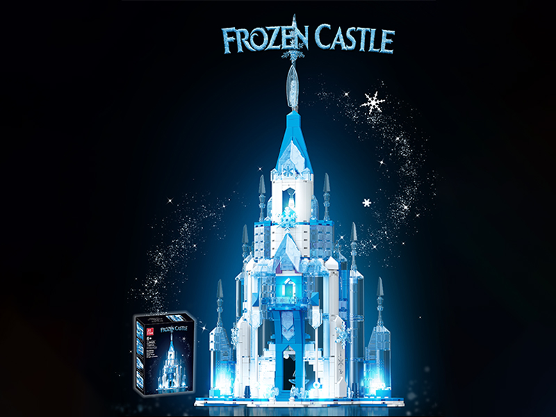 732Pcs Ice And Snow Strange Edge Building Blocks