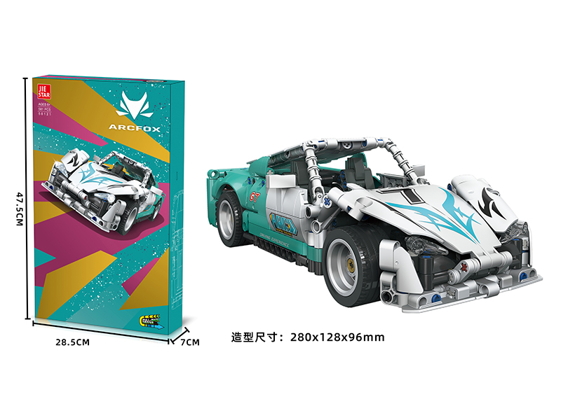 581PCS ARCFOX GT Building Blocks