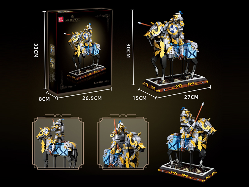 1247Pcs Medieval Knight Building Blocks