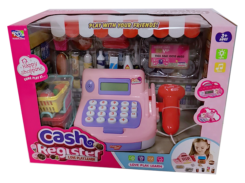 Cash Register Foods Set