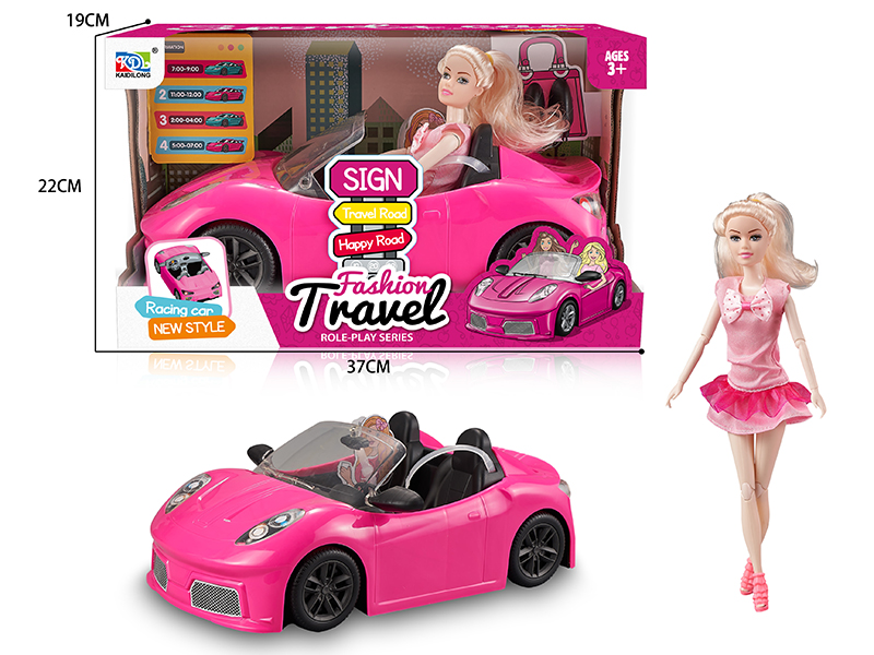 Convertible Car With Doll