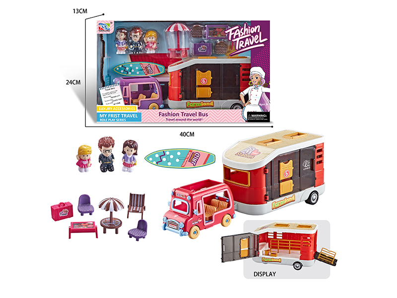 Fashion Travel Car & Stables Role-Play Series