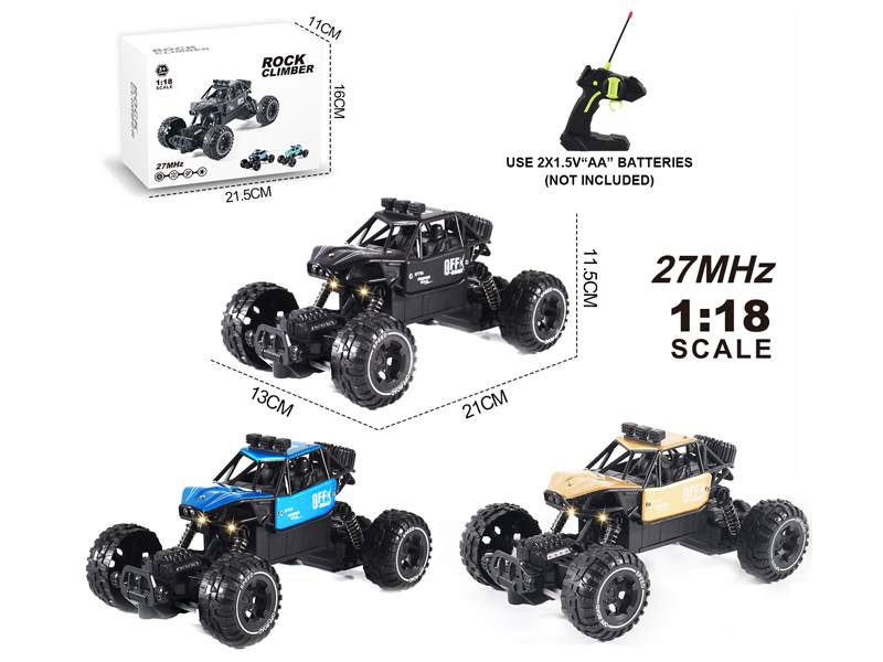 1:18 4CH R/C Alloy Climbing Car