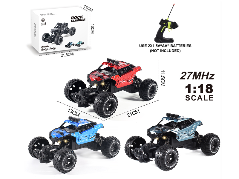 1:18 4CH R/C Alloy Climbing Car