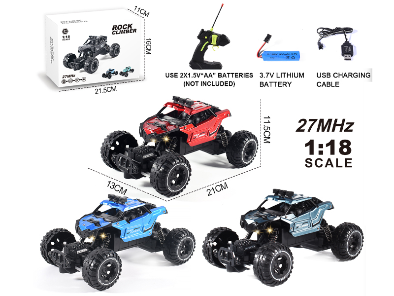 1:18 4CH R/C Alloy Climbing Car