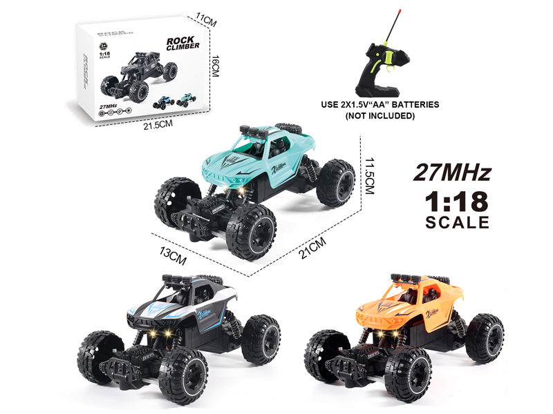 1:18 4CH R/C Climbing Car