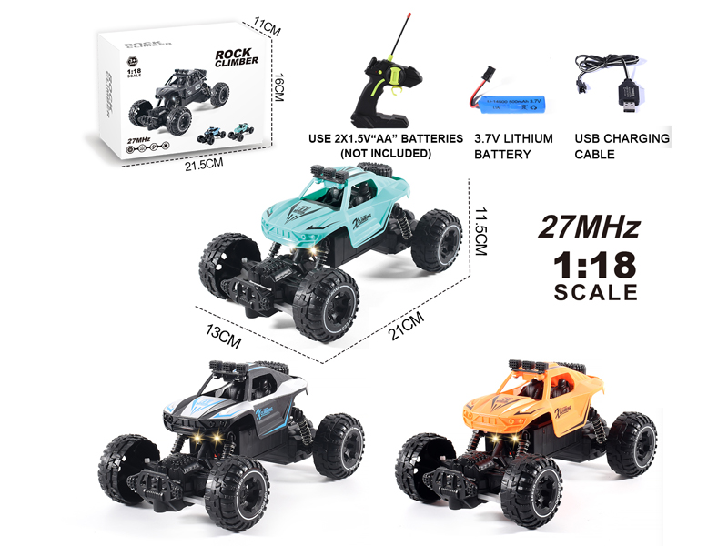 1:18 4CH R/C Climbing Car
