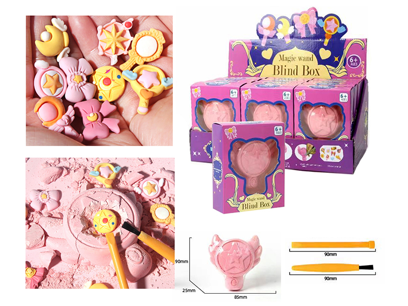 12PCS DIY Archaeological Excavation Of The Scepter Of A Beautiful Girl