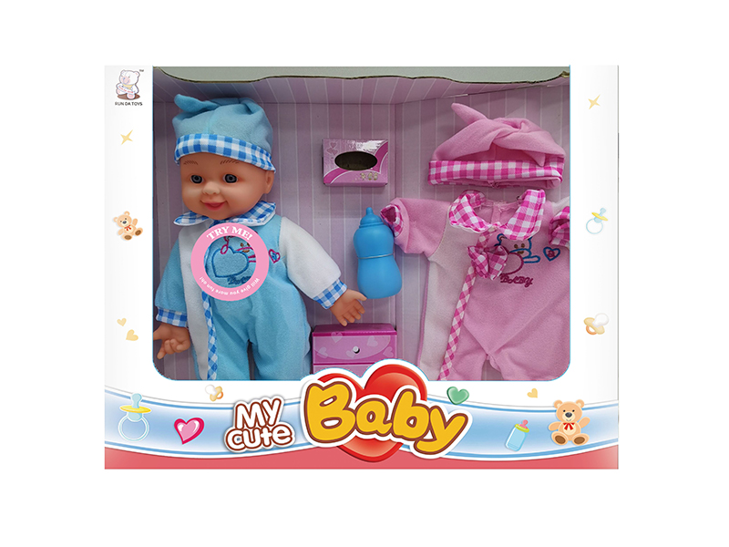 12 Inch Baby Doll With IC + Accessories