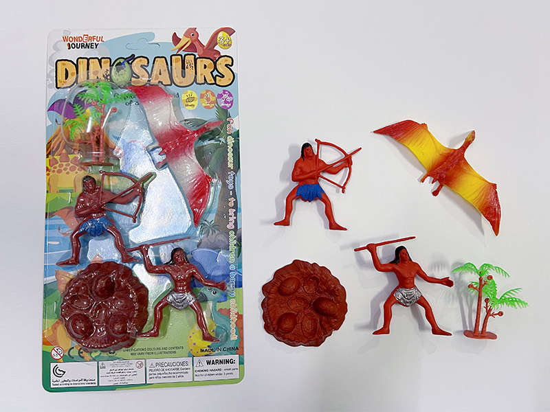 Wild Man Dinosaur Toy Set