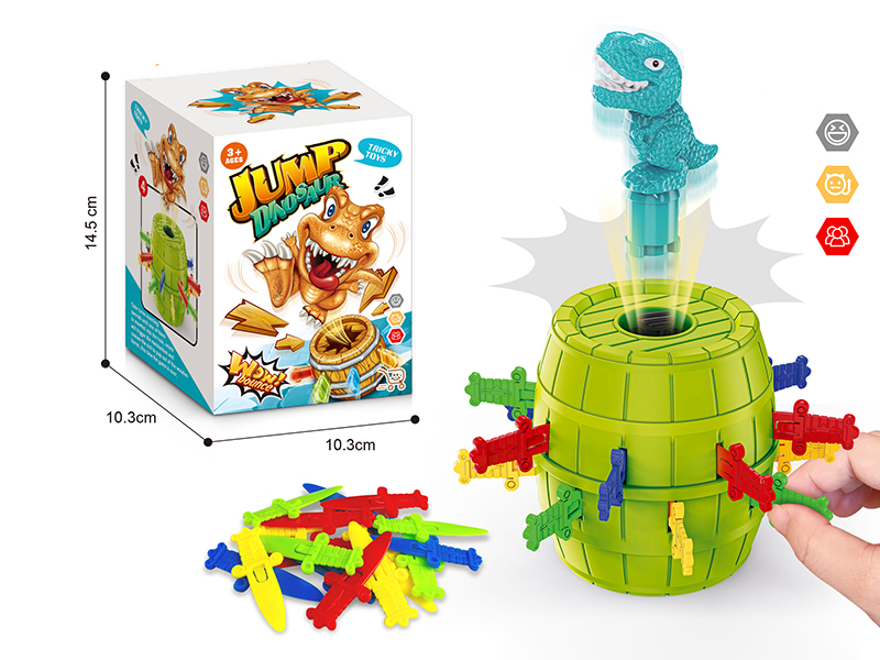 Jump Dinosaur Pirate Bucket Tricky Toys