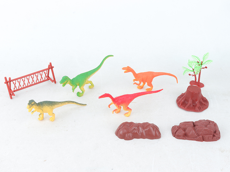 Solid Dinosaur Set