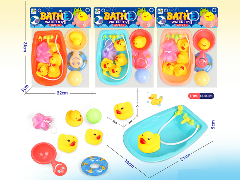 5PCS Playing Duck Toy