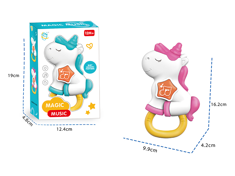 Unicorn Toy With Light Music