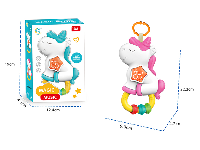 Unicorn Toy With Light Music (Rope+Ring+Ball)