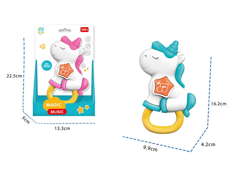 Unicorn Toy With Light Music