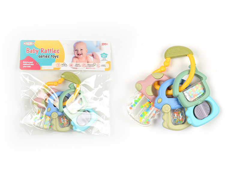 Key Shape Baby Rattles
