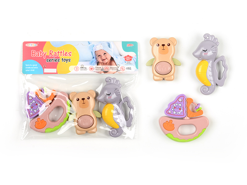 3pcs Baby Rattles