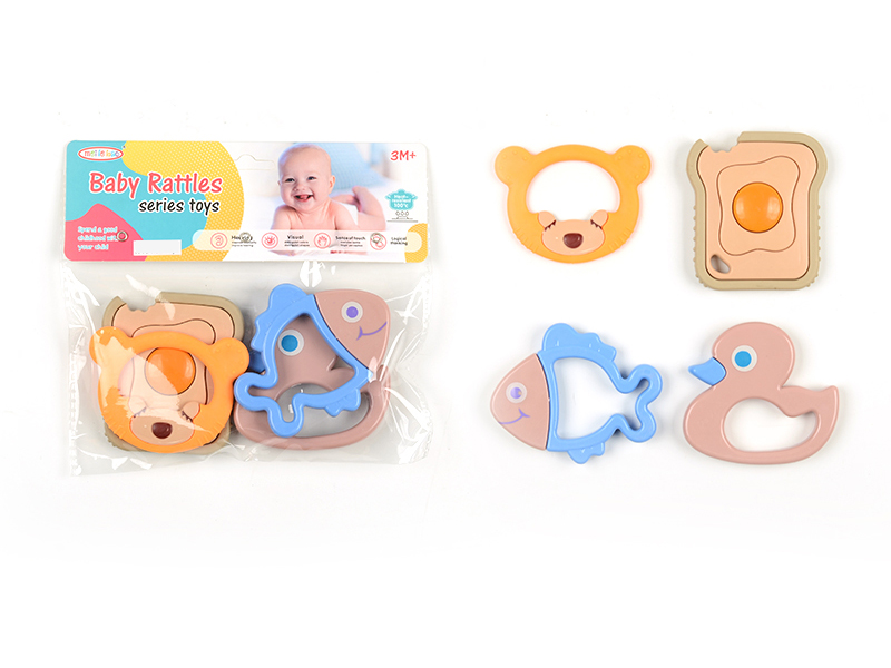 4pcs Baby Rattles