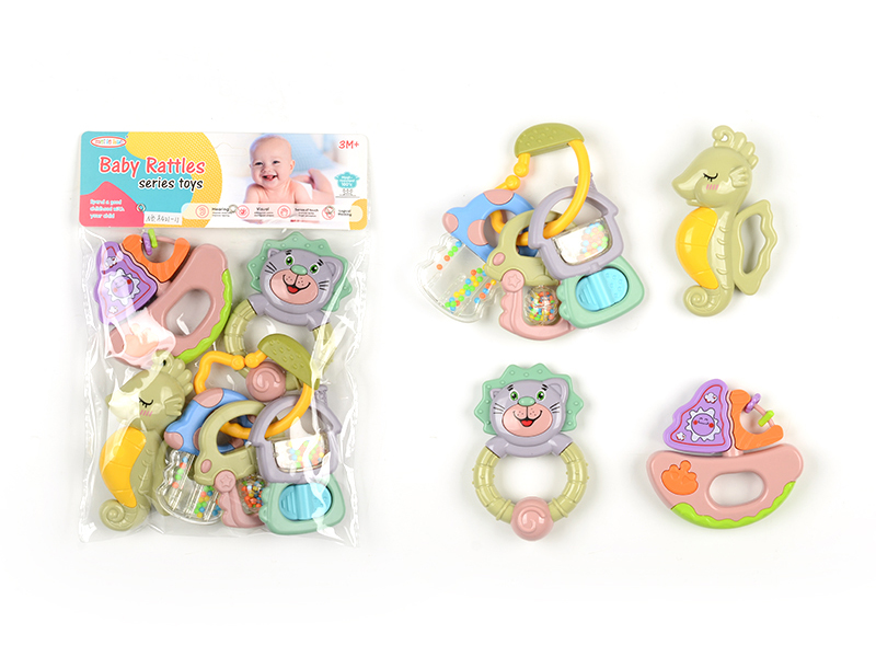 4pcs Baby Rattles