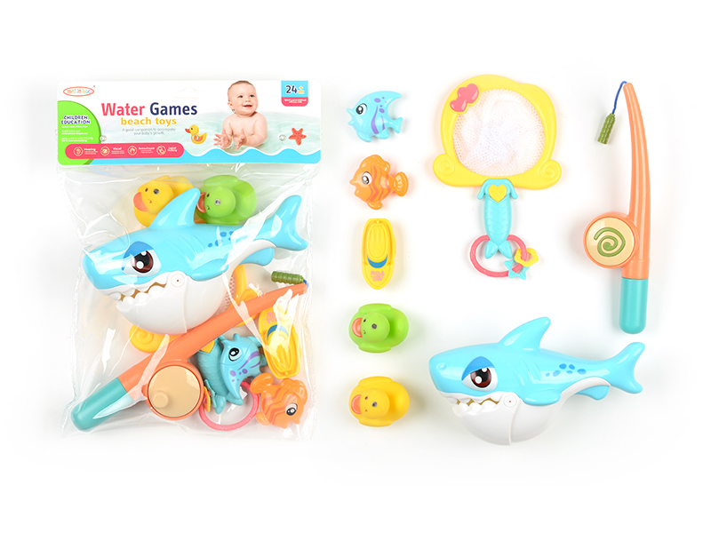 Bathroom Fishing Toys 8PCS