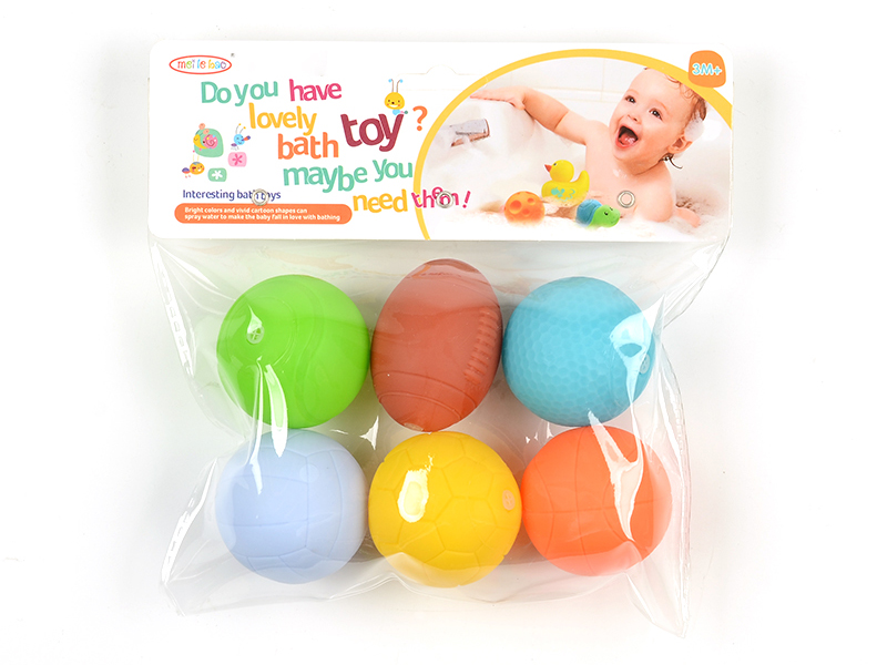 6pcs Vinyl Balls