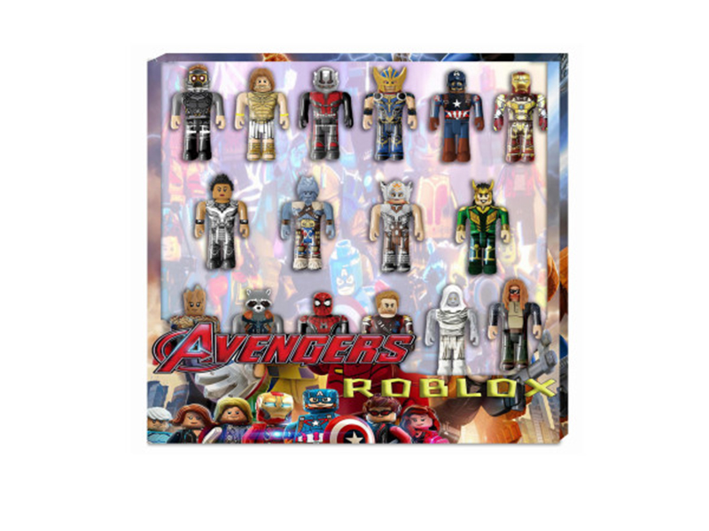 8-9mm Avengers Roblox Dolls 16pcs